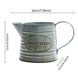 regadera Vintage <br> Pichet en métal Gris - Regadera Diseño