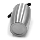 Botella pulverizadora de acero inoxidable.