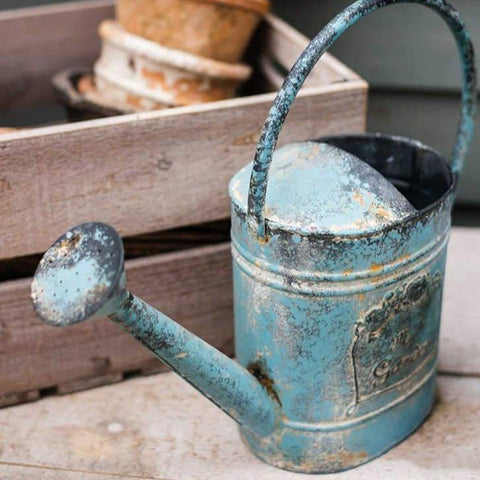 regadera métal vintage 