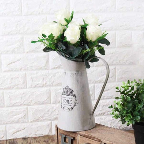 broc d'eau ancien metal