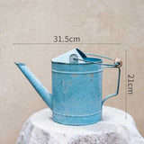 regadera de metal con pico largo