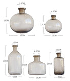 Vase Dame Jeanne turquoise