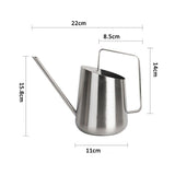 regadera metal inoxydable long bec