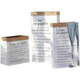 sac en papier kraft plante