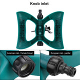 aspersor de riego automático para jardín