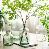 vase en verre vintage