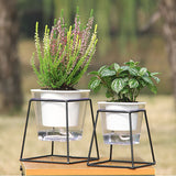 Pot avec système d'riego