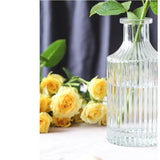 Vase flacon en verre