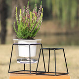 pot système riego plante