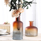 vase bouteille verre couleur