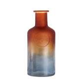 vase bouteille en verre