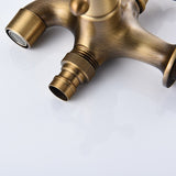 Double Robinet de jardín