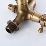 Double Robinet de jardín