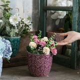 Pot de fleurs Rétro