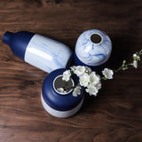 jarrón de porcelana moderno