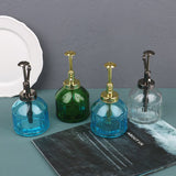 botella de spray de vidrio vintage