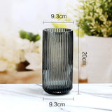 Vase bouteille en verre