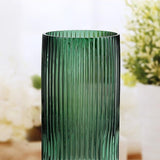 vase bouteille vert