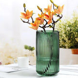 vase bouteille en verre