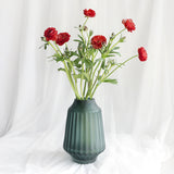 vase dépoli turquoise