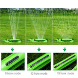 riego oscillant jardín