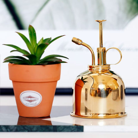 vaporisateur laiton doré